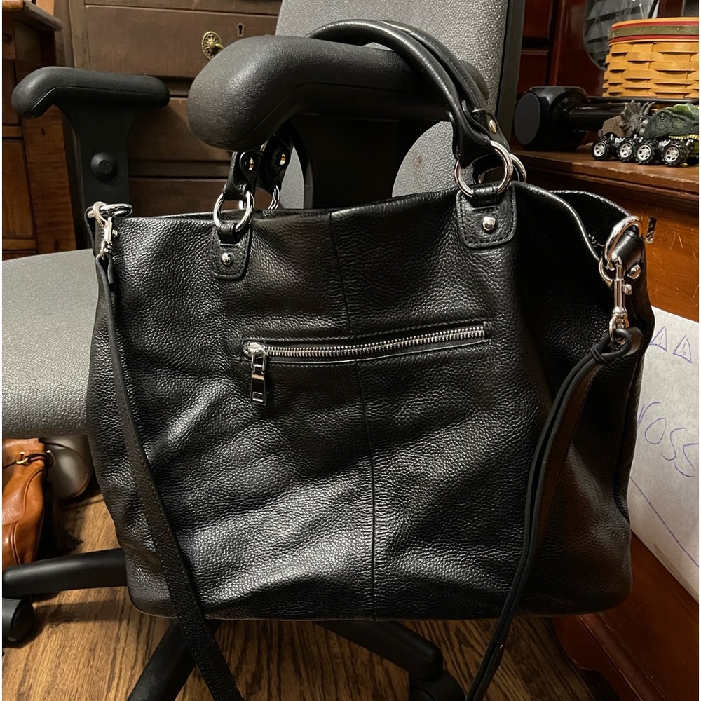 Kattee leather satchel